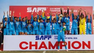 Jharkhand’s women’s para throwball team won the gold medal at the 2026 National Federation Cup